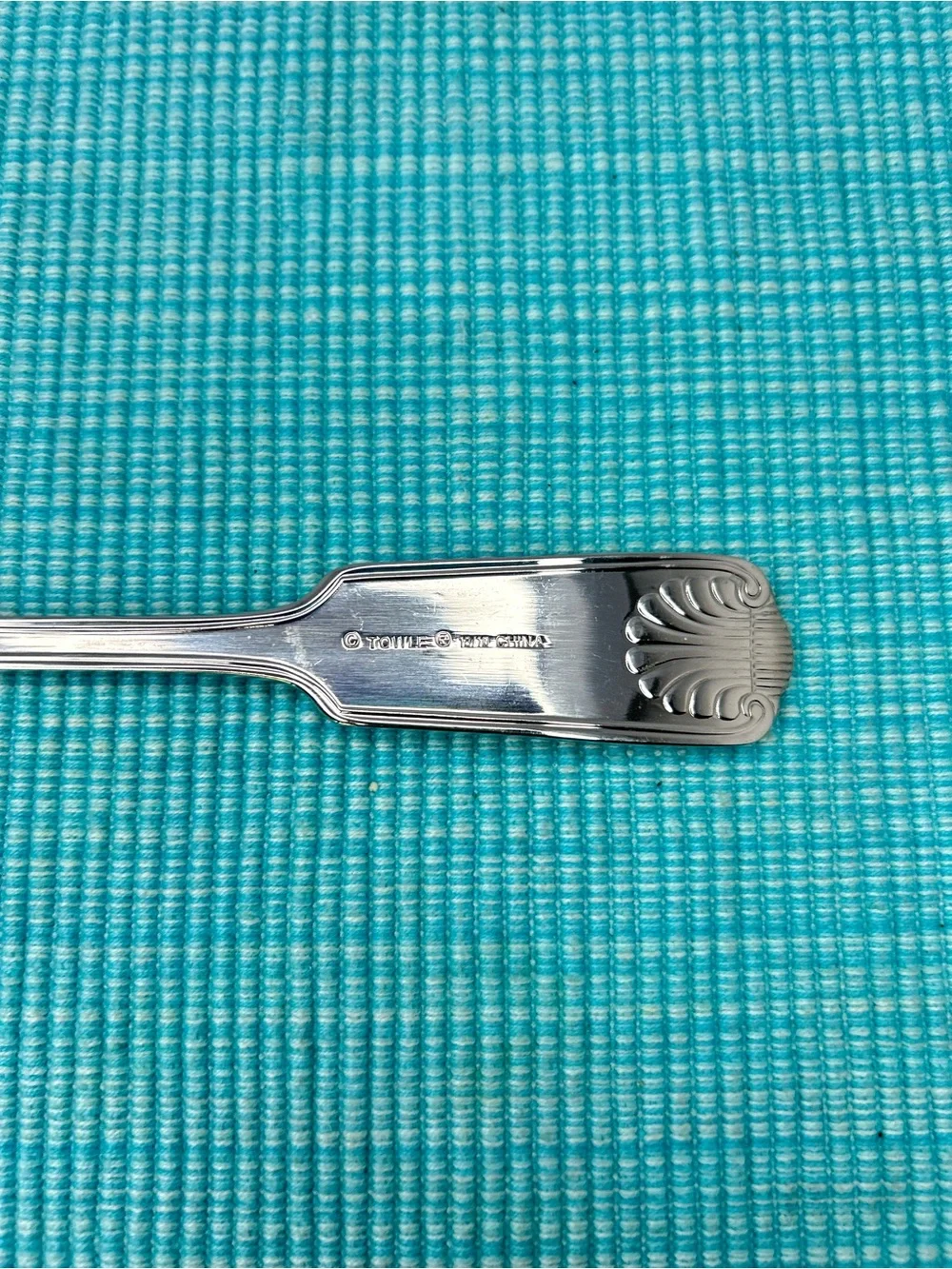 Vintage Towle 18/10 London Shell Stainless Steel Serving Spoon China ECU